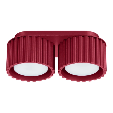 Plafon-AURA-2-burgund-Gx53