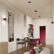 Plafon-AURA-2-burgund-Gx53